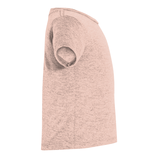 Bella + Canvas Infant Triblend Tee, Peach Triblend, Right Sleeve view