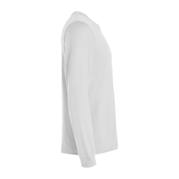 Bella + Canvas Jersey Long Sleeve Tee, Ash, Right Sleeve view