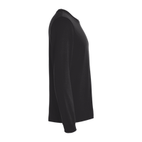 Bella + Canvas Jersey Long Sleeve Tee, Black, Right Sleeve view