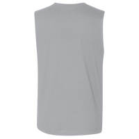 Bella + Canvas Jersey Muscle Tank, Athletic Heather, Back view