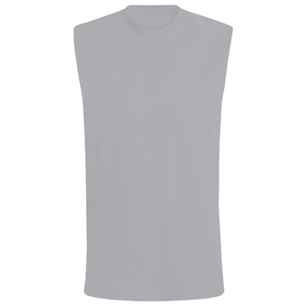 Bella + Canvas Jersey Muscle Tank, Athletic Heather, Front view