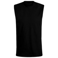 Bella + Canvas Jersey Muscle Tank, Black, Front view