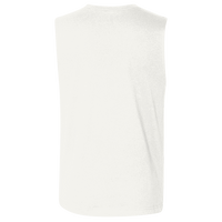 Bella + Canvas Jersey Muscle Tank, Natural, Back view