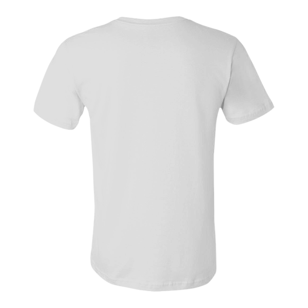 Bella + Canvas Jersey Tee, Ash, Back view