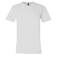 Bella + Canvas Jersey Tee, Ash, Front view