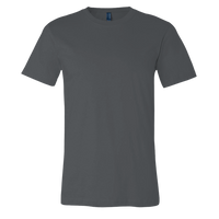 Bella + Canvas Jersey Tee, Asphalt, Front view