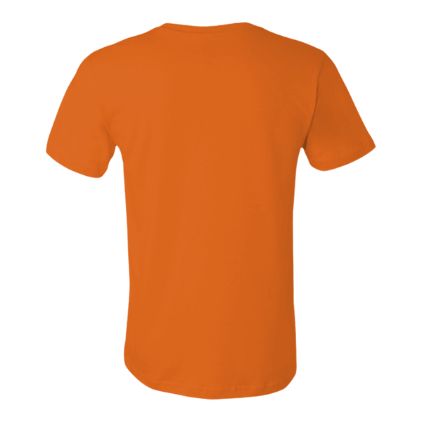 Bella + Canvas Jersey Tee, Autumn, Back view