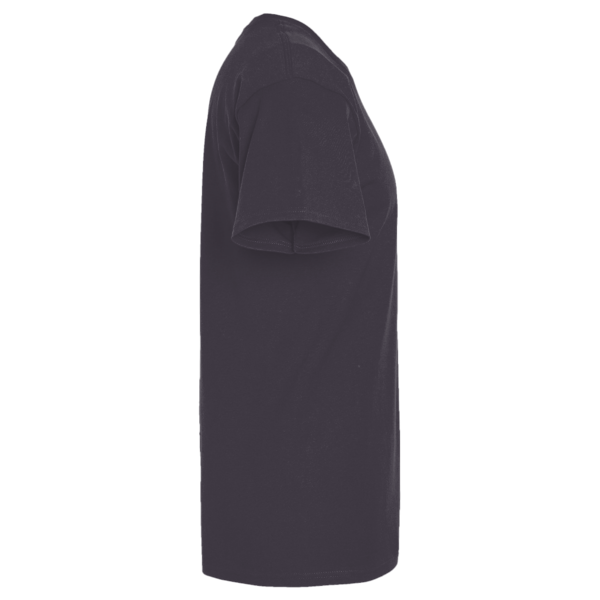 Bella + Canvas Jersey V-Neck Tee, Dark Grey, Right Sleeve view