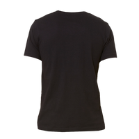 Bella + Canvas Men's Jersey Pocket Tee, Black / Black, Back view