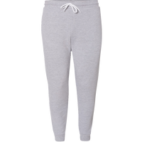 Bella + Canvas Sponge Fleece Jogger Sweatpants, Athletic Heather, Front view