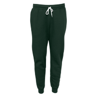 Bella + Canvas Sponge Fleece Jogger Sweatpants, Forest, Front view