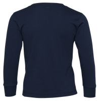 Bella + Canvas Toddler Jersey Long Sleeve Tee, Navy, Back view