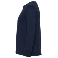Bella + Canvas Toddler Jersey Long Sleeve Tee, Navy, Left Sleeve view