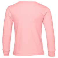 Bella + Canvas Toddler Jersey Long Sleeve Tee, Pink, Back view