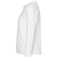 Bella + Canvas Toddler Jersey Long Sleeve Tee, White, Left Sleeve view