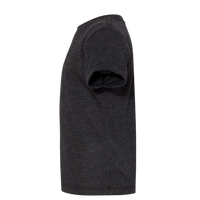 Bella + Canvas Toddler Triblend Tee, Charcoal Black Triblend, Left Sleeve view
