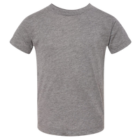 Bella + Canvas Toddler Triblend Tee, Grey Triblend, Front view