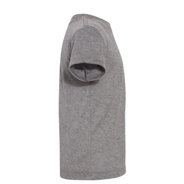 Bella + Canvas Toddler Triblend Tee, Grey Triblend, Right Sleeve view