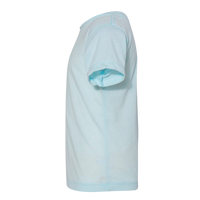 Bella + Canvas Toddler Triblend Tee, Ice Blue Triblend, Left Sleeve view