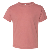 Bella + Canvas Toddler Triblend Tee, Mauve Triblend, Front view