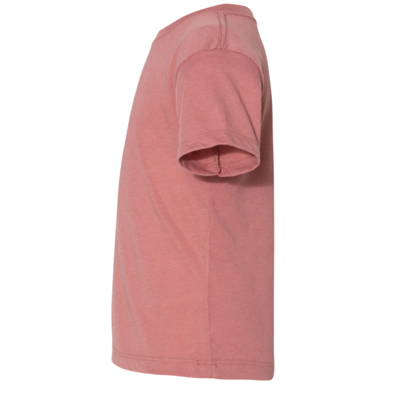 Bella + Canvas Toddler Triblend Tee, Mauve Triblend, Left Sleeve view