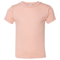 Bella + Canvas Toddler Triblend Tee, Peach Triblend, Front view