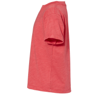 Bella + Canvas Toddler Triblend Tee, Red Triblend, Left Sleeve view