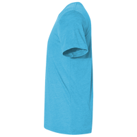 Bella + Canvas Triblend Tee, Aqua Triblend, Left Sleeve view