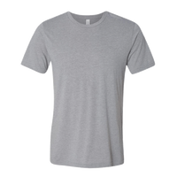 Bella + Canvas Triblend Tee, Athletic Grey Triblend, Front view