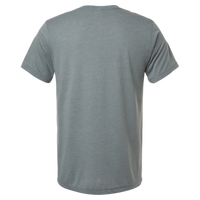 Bella + Canvas Triblend Tee, Blue Storm Triblend, Back view