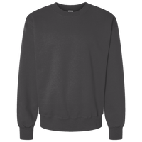 Bella + Canvas Unisex 10 oz. Heavyweight Crewneck Sweatshirt, Asphalt, Front view