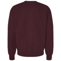 Bella + Canvas Unisex 10 oz. Heavyweight Crewneck Sweatshirt, Maroon, Back view