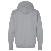 Bella + Canvas Unisex 10 oz. Heavyweight Hoodie Sweatshirt, Athletic Heather, Back view