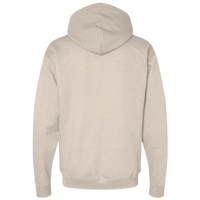 Bella + Canvas Unisex 10 oz. Heavyweight Hoodie Sweatshirt, Dust, Back view
