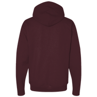 Bella + Canvas Unisex 10 oz. Heavyweight Hoodie Sweatshirt, Maroon, Back view