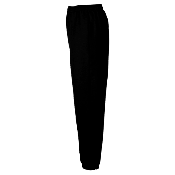 Bella + Canvas Unisex 10 oz. Heavyweight Sweatpants, Black, Left Side view