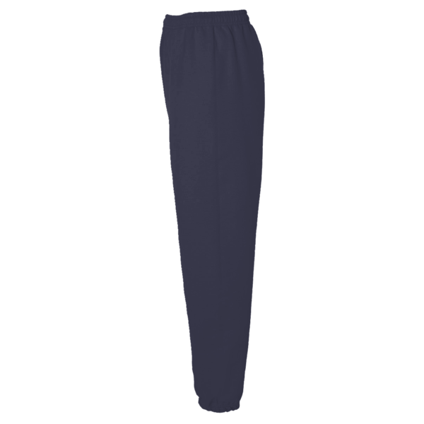 Bella + Canvas Unisex 10 oz. Heavyweight Sweatpants, Navy, Left Side view
