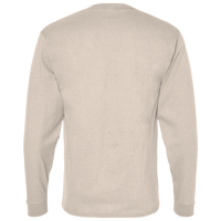 Bella + Canvas Unisex 7.5 oz Heavyweight Long Sleeve Tee, Dust, Back view
