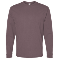 Bella + Canvas Unisex 7.5 oz Heavyweight Long Sleeve Tee, Purple Storm, Front view