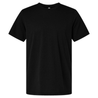 Bella + Canvas Unisex EcoMax Tee, Black, Front view