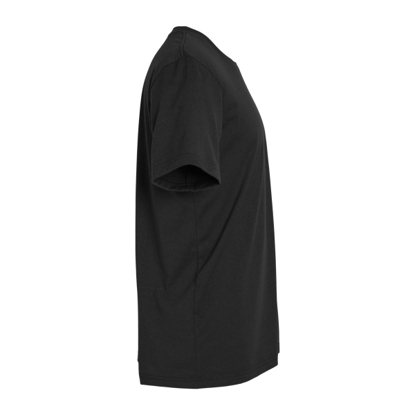 Bella + Canvas Unisex EcoMax Tee, Black, Right Sleeve view