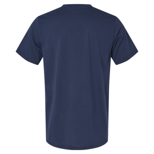 Bella + Canvas Unisex EcoMax Tee, Navy, Back view