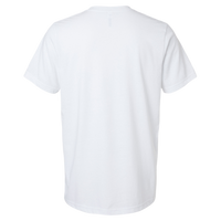 Bella + Canvas Unisex EcoMax Tee, White, Back view