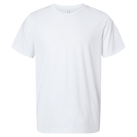 Bella + Canvas Unisex EcoMax Tee, White, Front view