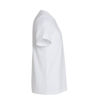 Bella + Canvas Unisex EcoMax Tee, White, Right Sleeve view
