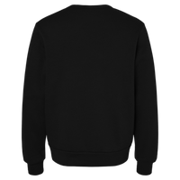 Bella + Canvas Unisex Sponge Fleece Classic Crewneck Sweatshirt, Black, Back view