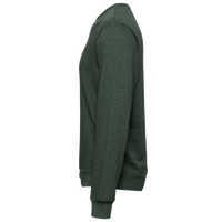 Bella + Canvas Unisex Sponge Fleece Classic Crewneck Sweatshirt, Heather Forest, Left Sleeve view