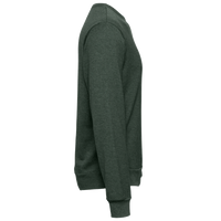 Bella + Canvas Unisex Sponge Fleece Classic Crewneck Sweatshirt, Heather Forest, Right Sleeve view