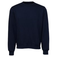 Bella + Canvas Unisex Sponge Fleece Classic Crewneck Sweatshirt, Navy, Front view