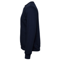Bella + Canvas Unisex Sponge Fleece Classic Crewneck Sweatshirt, Navy, Left Sleeve view